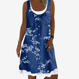 Floral bleu