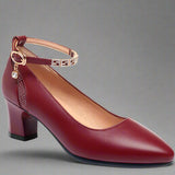 Rouge / Hauteur de talon 5,5 cm