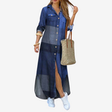 Bleu à motifs