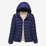 Sweat à capuche bleu