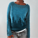 Bleu/arbres