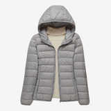 Sweat à capuche gris