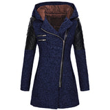Bleu foncé (Capuche en velours)