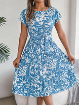 Floral | Bleu clair